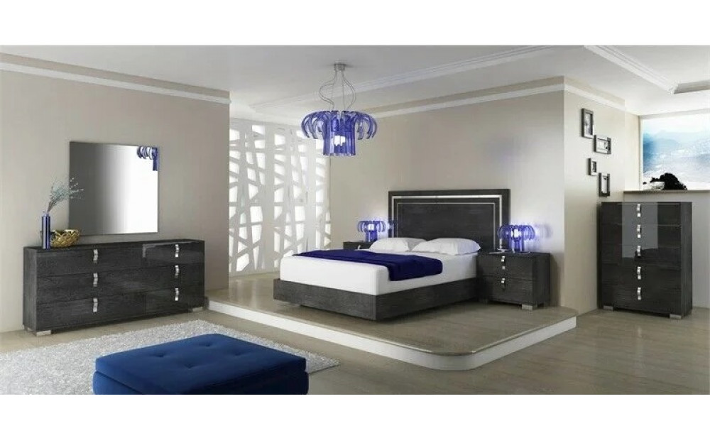 Sarah Bedroom Set Grey AtHome USA
