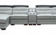 Terra 908 Sectional Light Grey / Silver by ESF