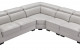 Laila 2566 Sectional Light Grey / Silver by ESF