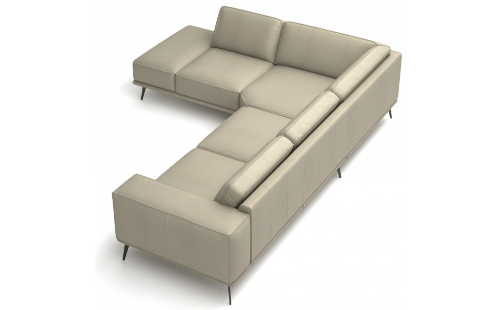 Manhattan Sectional Off White / Light Beige / Ivory by ESF