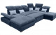 Opera Sectional Left Bed Storage Blue by ESF