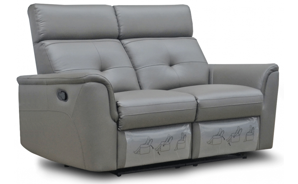 Saffron 8501 Sofa Set Dark Grey by ESF