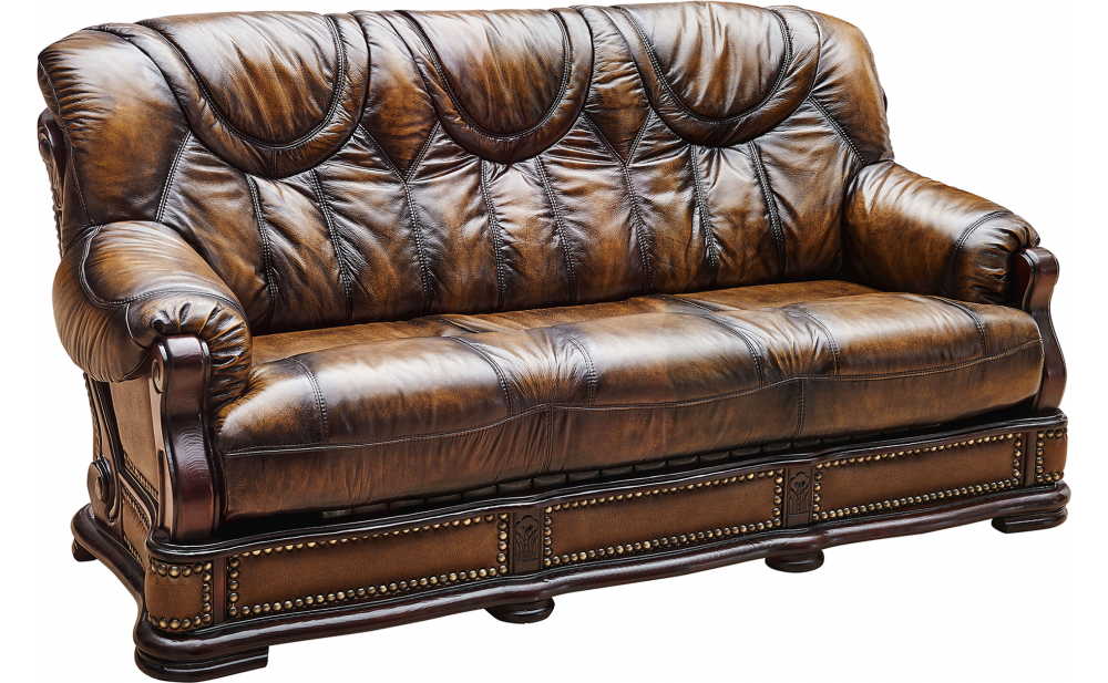 Oakman Sofa Bed Dark Brown by ESF