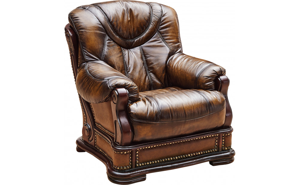 Oakman Chair Dark Brown by ESF