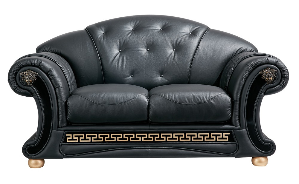 Apolo Sofa Set Black by ESF