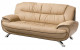 Celia 405 Sofa Set Brown / Walnut / Light Beige by ESF