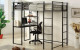 Rimil Metal Loft Bed Grey