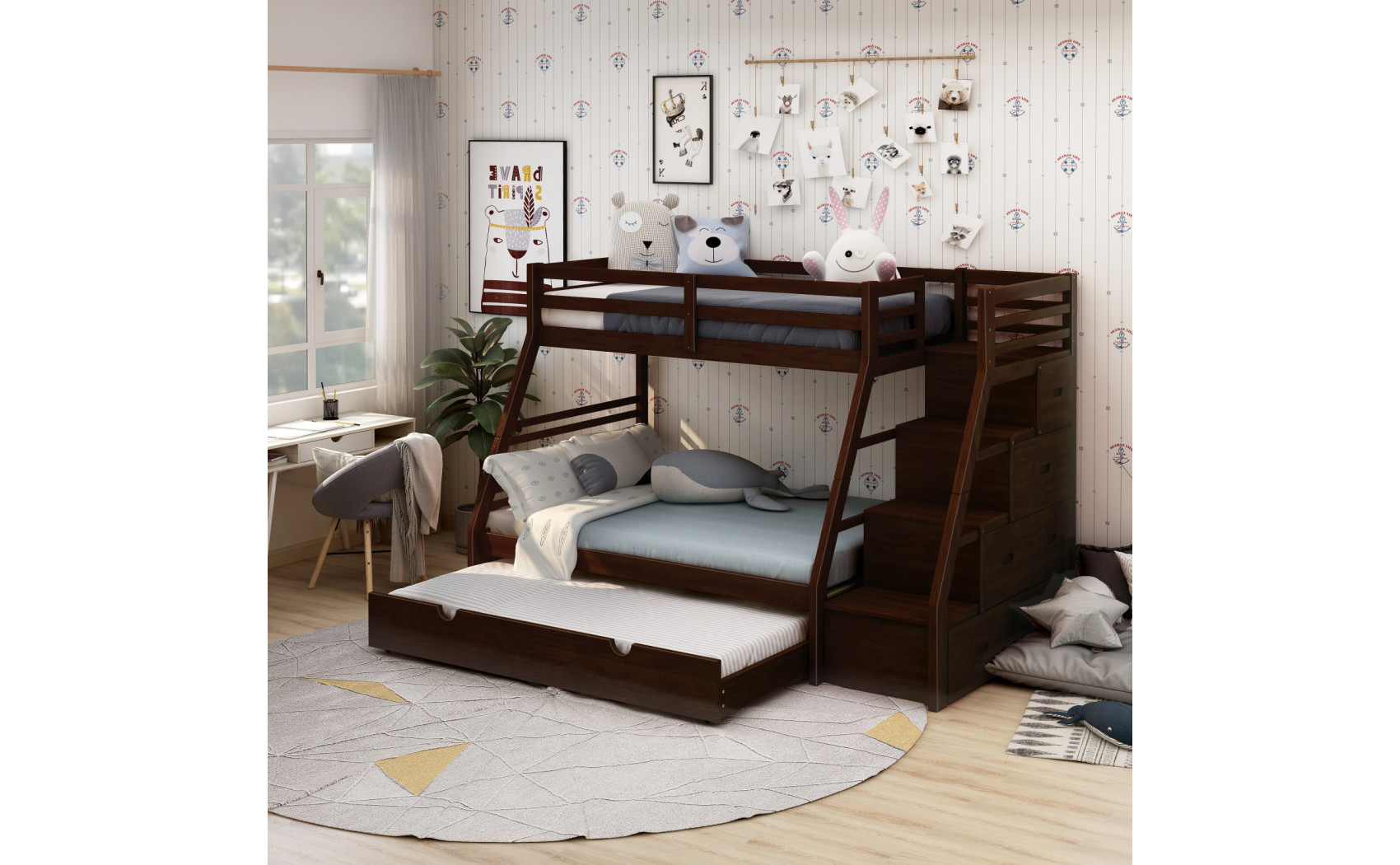 Stokela Solid Wood Bunk Bed