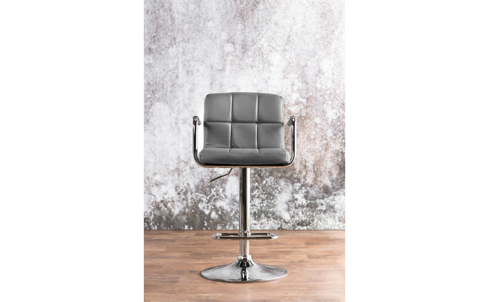 Witmer Adjustable Bar Stool in Gray