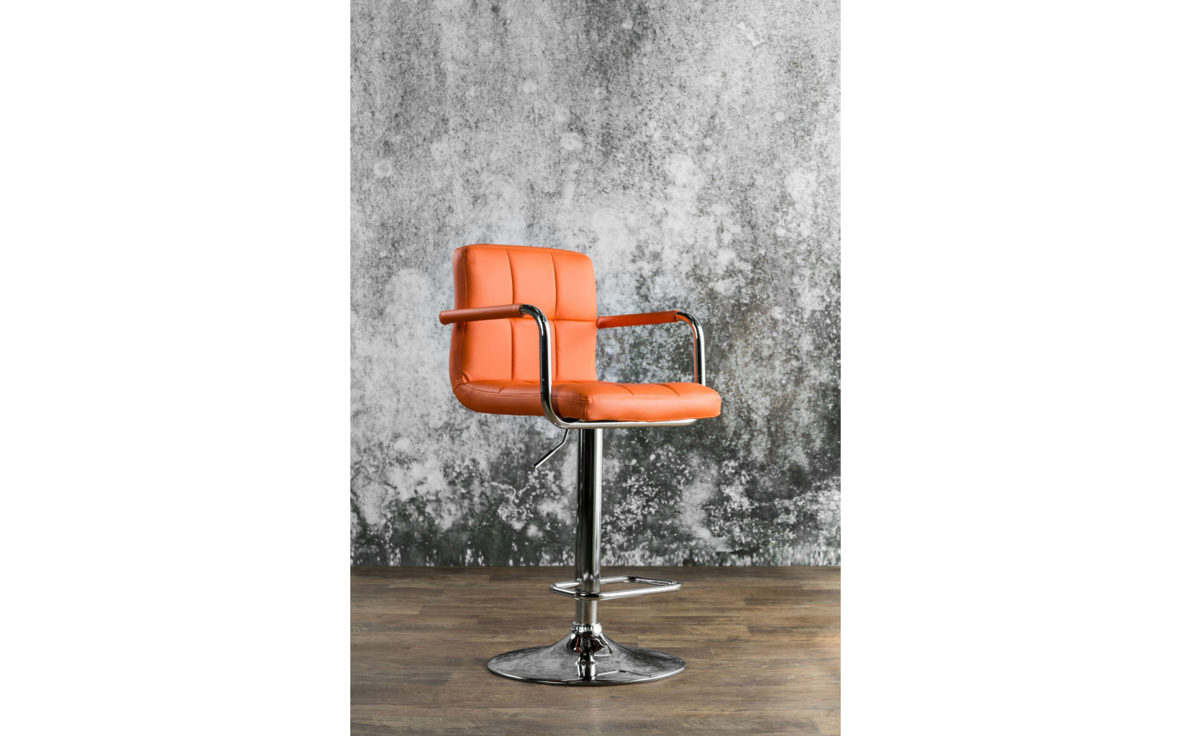 Witmer Adjustable Bar Stool Orange