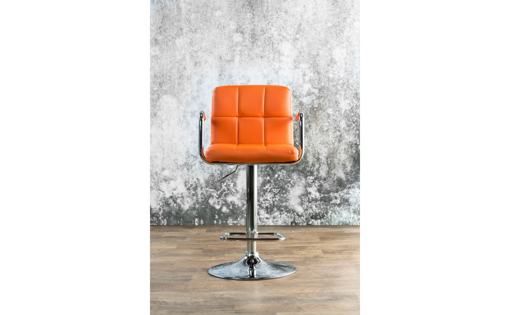 Witmer Adjustable Bar Stool Orange