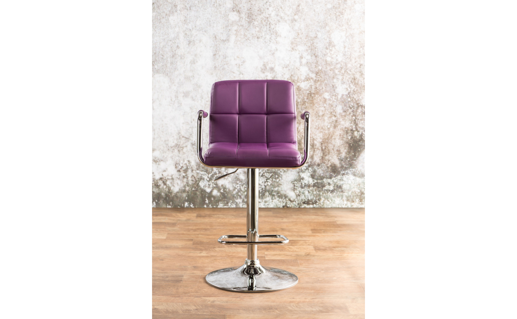 Witmer Adjustable Bar Stool Purple