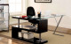 Vallow Contemporary 2-Shelf Desk