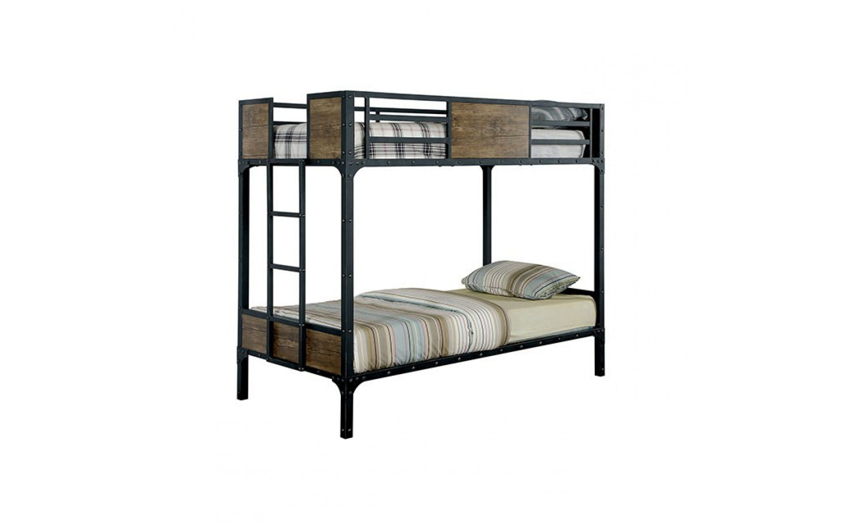 Idella Loft Bed with Futon Base