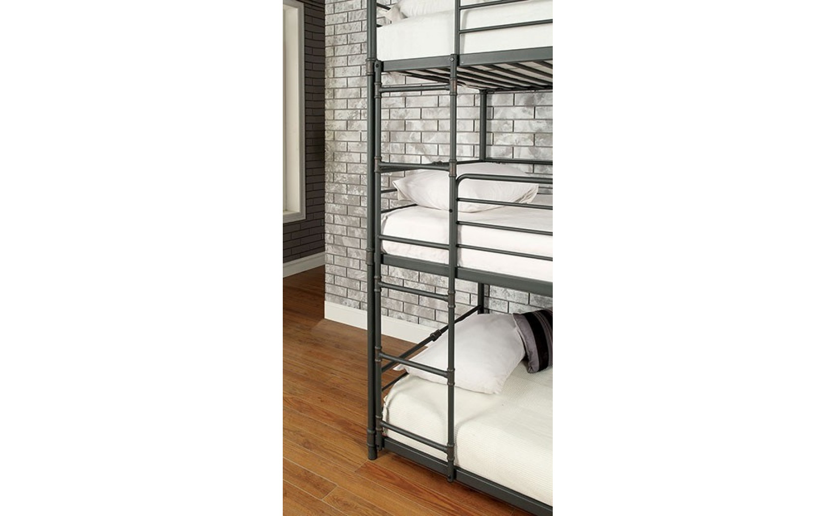 Dillon Bunk Bed in Twin Triple