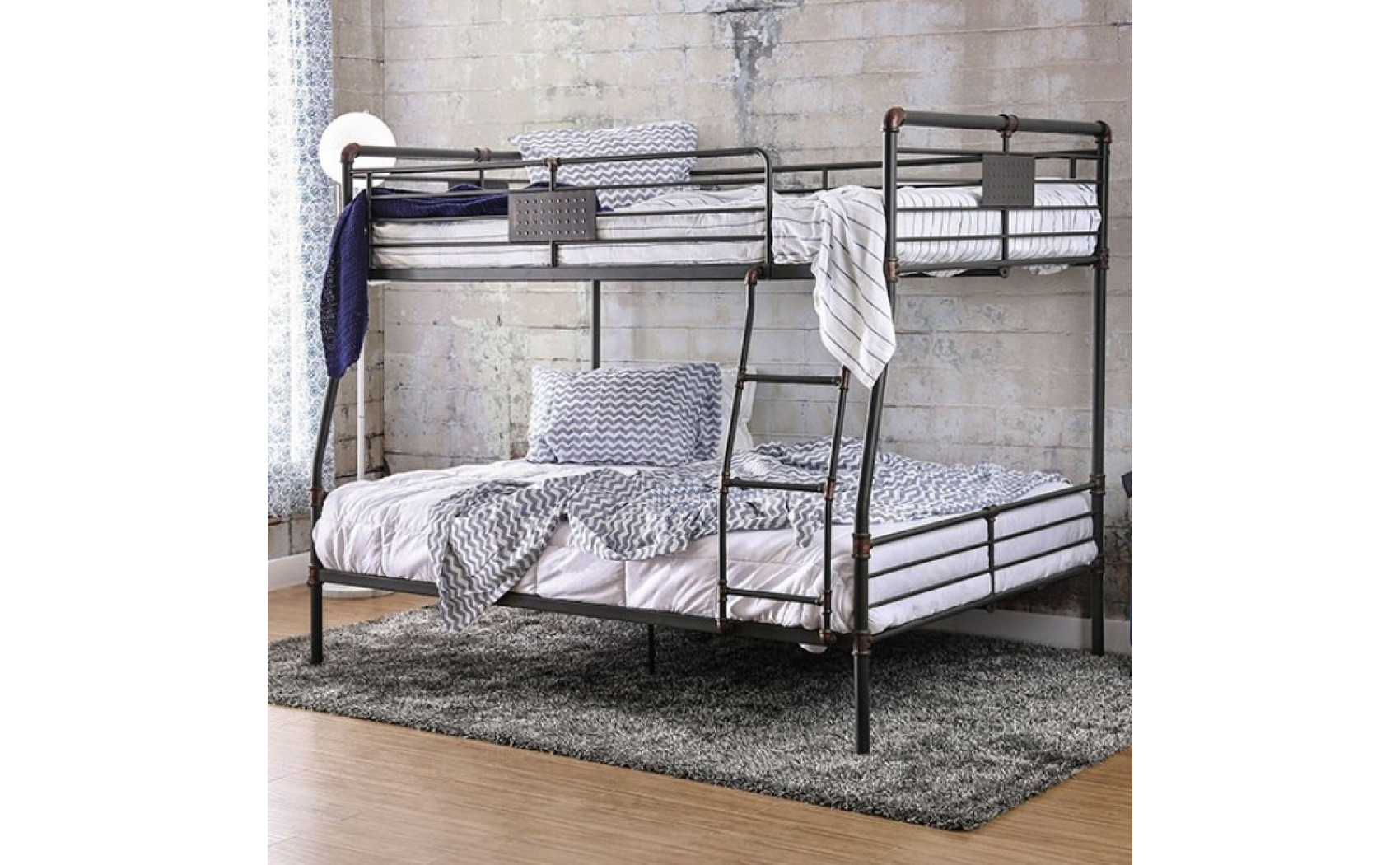 Dillon Bunk Bed in Twin over Twin
