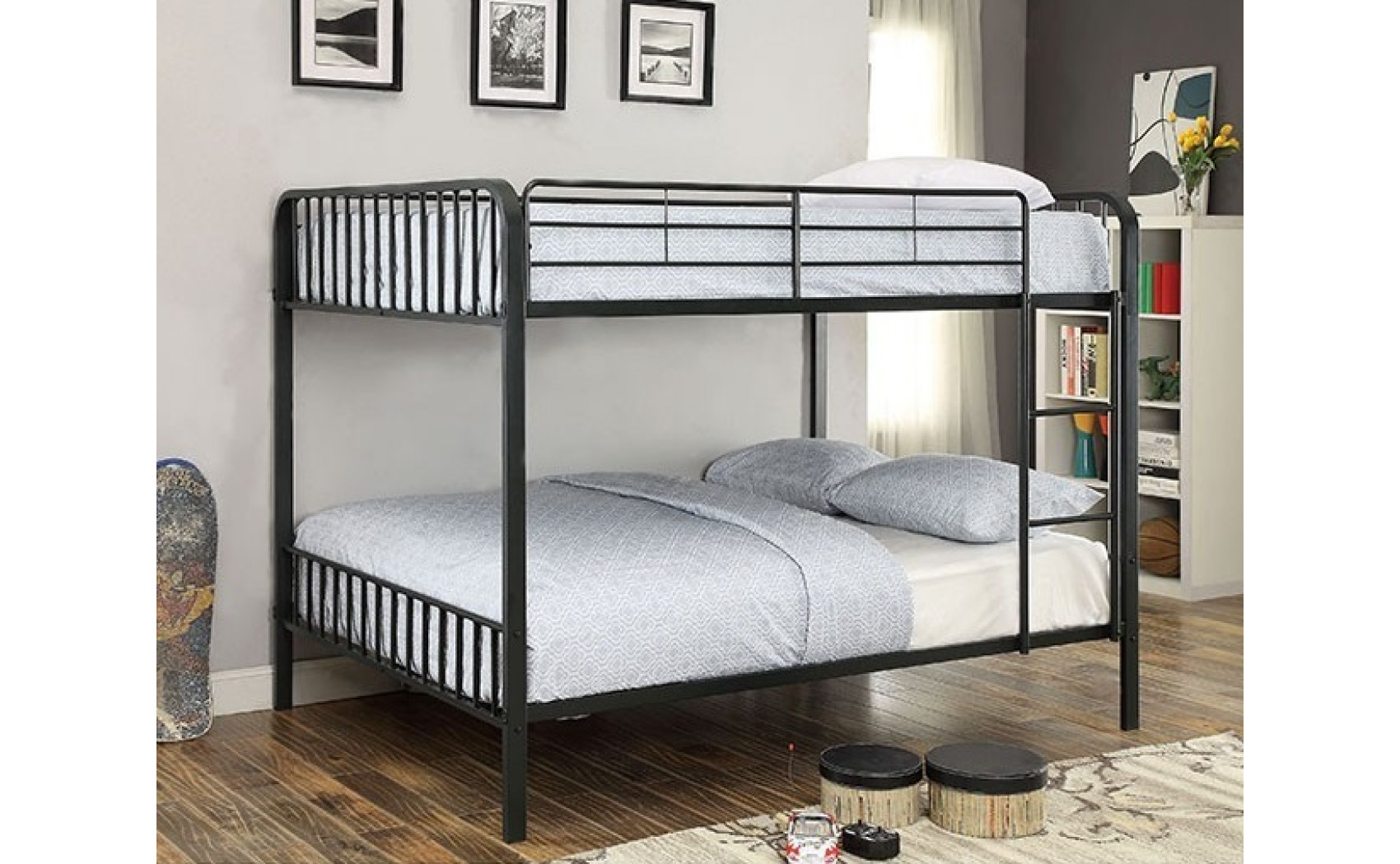 Nasan Bunk Bed in Twin over Twin