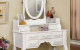 Cambriah Vanity Set in White