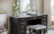 Midlothian 3-Piece Vanity Set in Dark Gray