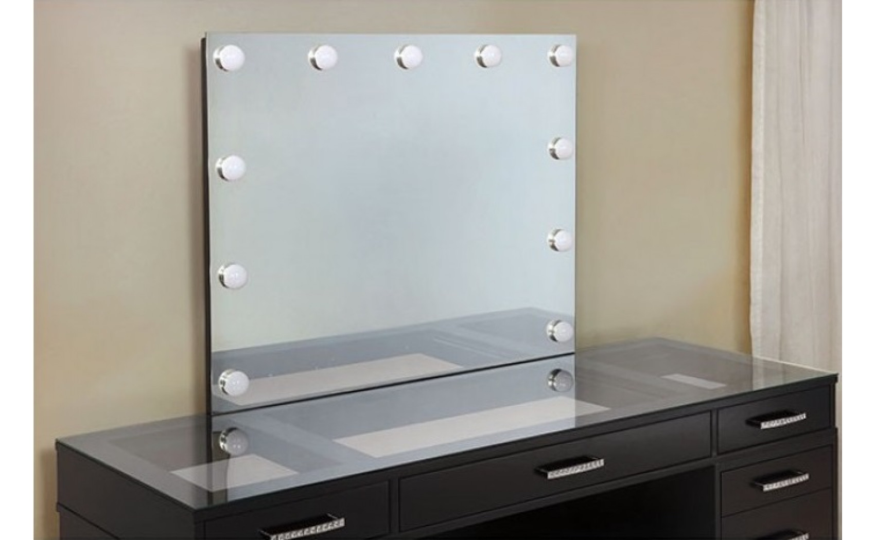 Midlothian 3-Piece Vanity Set in Dark Gray