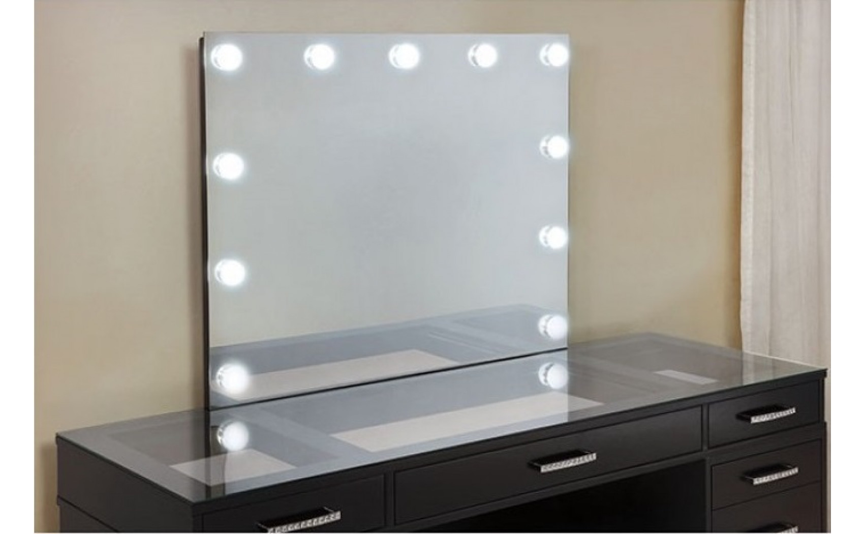 Midlothian 3-Piece Vanity Set in Dark Gray