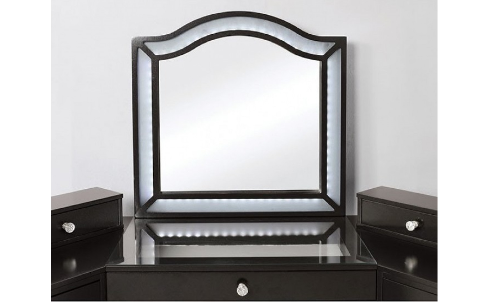 Urman 3-Piece Vanity Set in Obsidian Gray