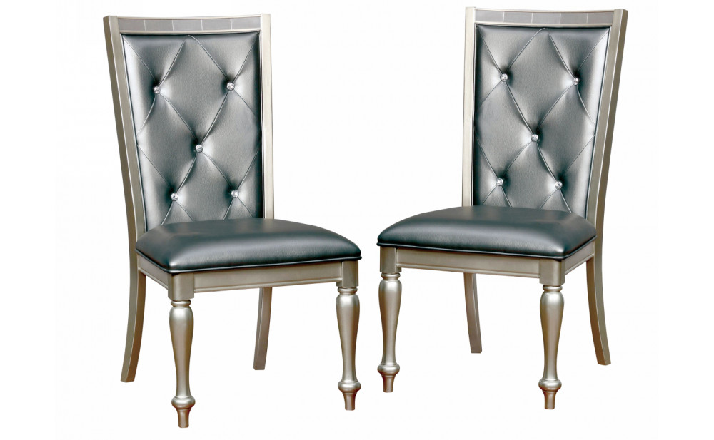 Vern Tufted Back Side Chairs (Set of 2)