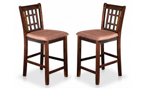 Elain Cottage Padded Counter Height Chairs (Set of 2) Elain Cottage Padded Counter Height Chairs (Set of 2)