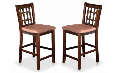 Elain Cottage Padded Counter Height Chairs (Set of 2) Elain Cottage Padded Counter Height Chairs (Set of 2)