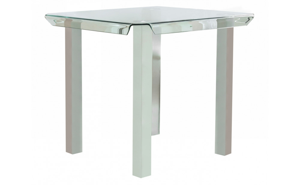 Goren Glass Top Counter Height Table