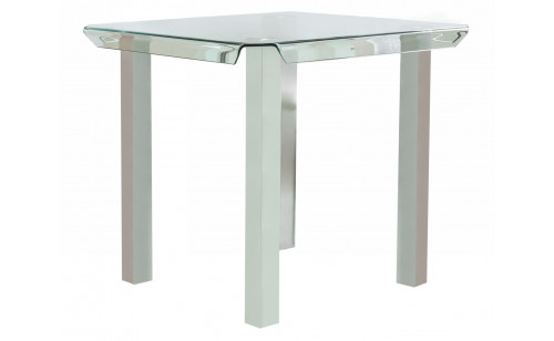 Goren Glass Top Counter Height Table