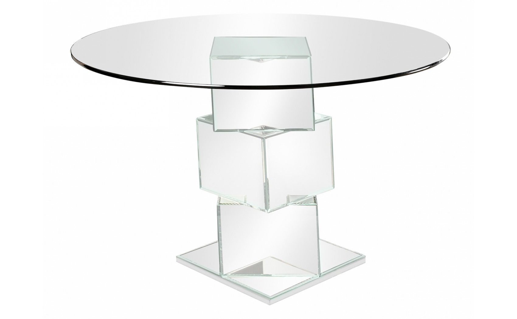 Eisen Glass Top Dining Table