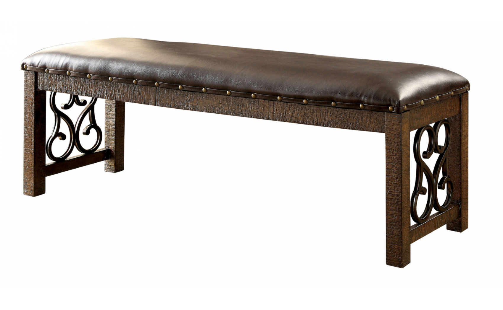 Paula Traditional Padded Bench