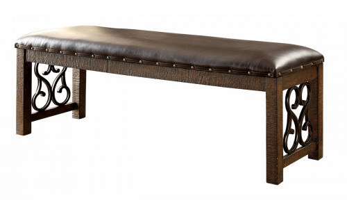 Paula Traditional Padded Bench