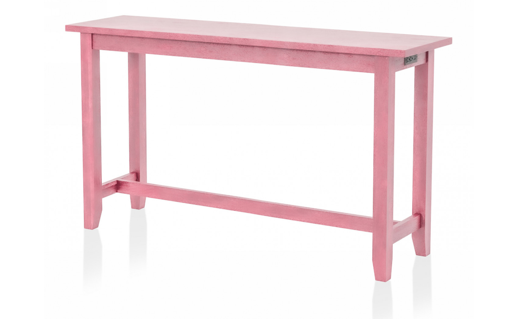 Sabana Counter Height Dining Table USB Plug Antique Pink