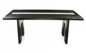 Bearington LED Dining Table in Black Bearington LED Dining Table in Black