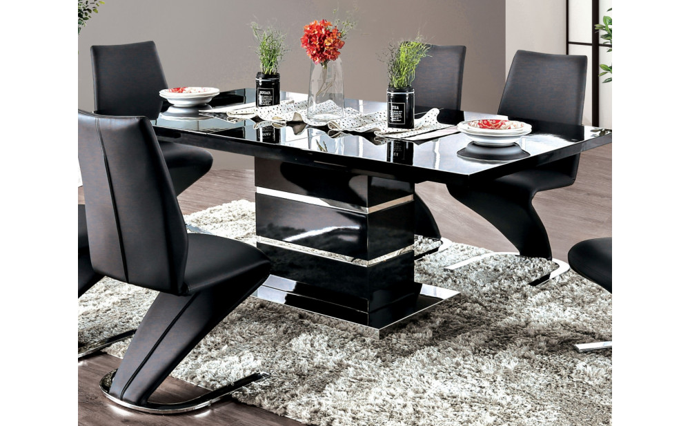 Amia Glass Top Dining Table