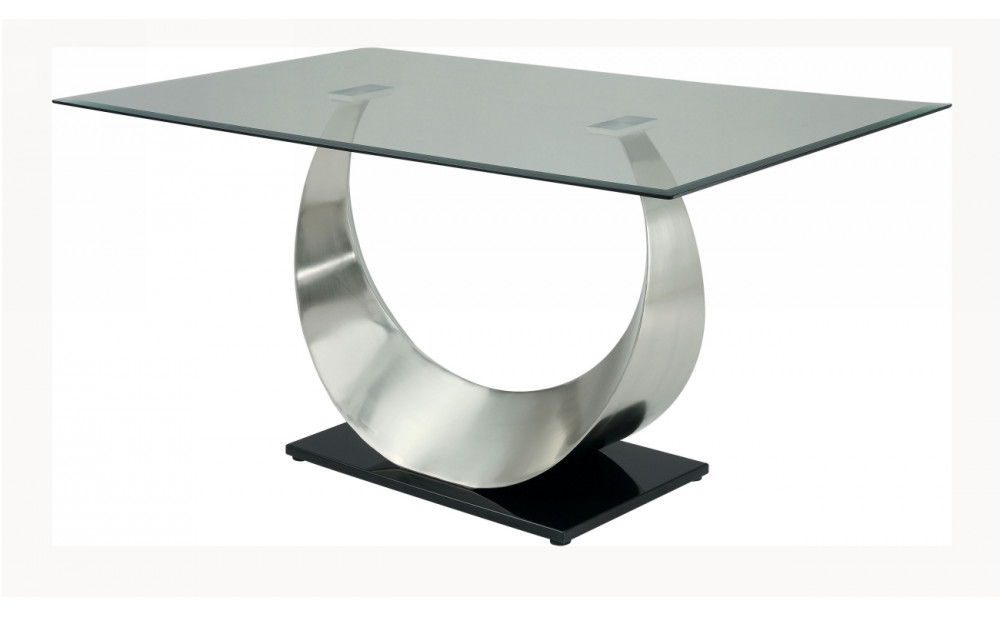 Sheena Glass Top Dining Table