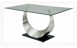 Sheena Glass Top Dining Table Sheena Glass Top Dining Table