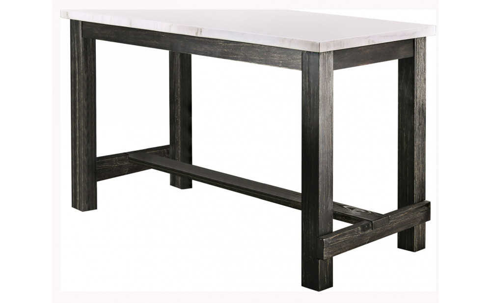 Shielle Rustic Marble Top Counter Table