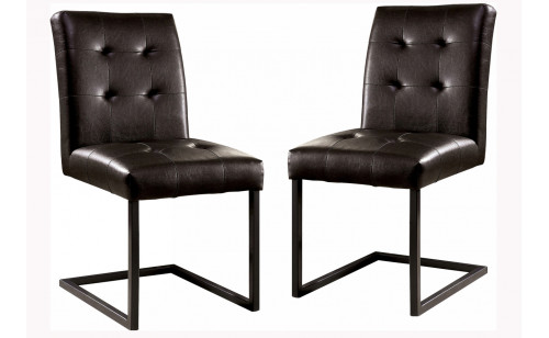 Cascannon Rustic Tufted Side Chairs (Set of 2)