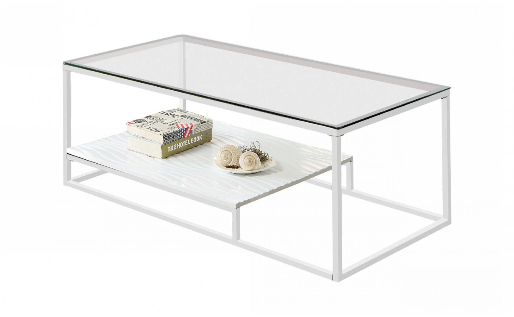 Aldea Glass Top Coffee Table