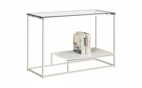 Aldea Glass Top Sofa Table Aldea Glass Top Sofa Table