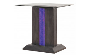 Lillon Glass Top End Table Lillon Glass Top End Table