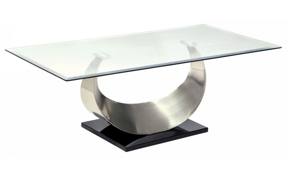 Lovelle Glass Top Coffee Table