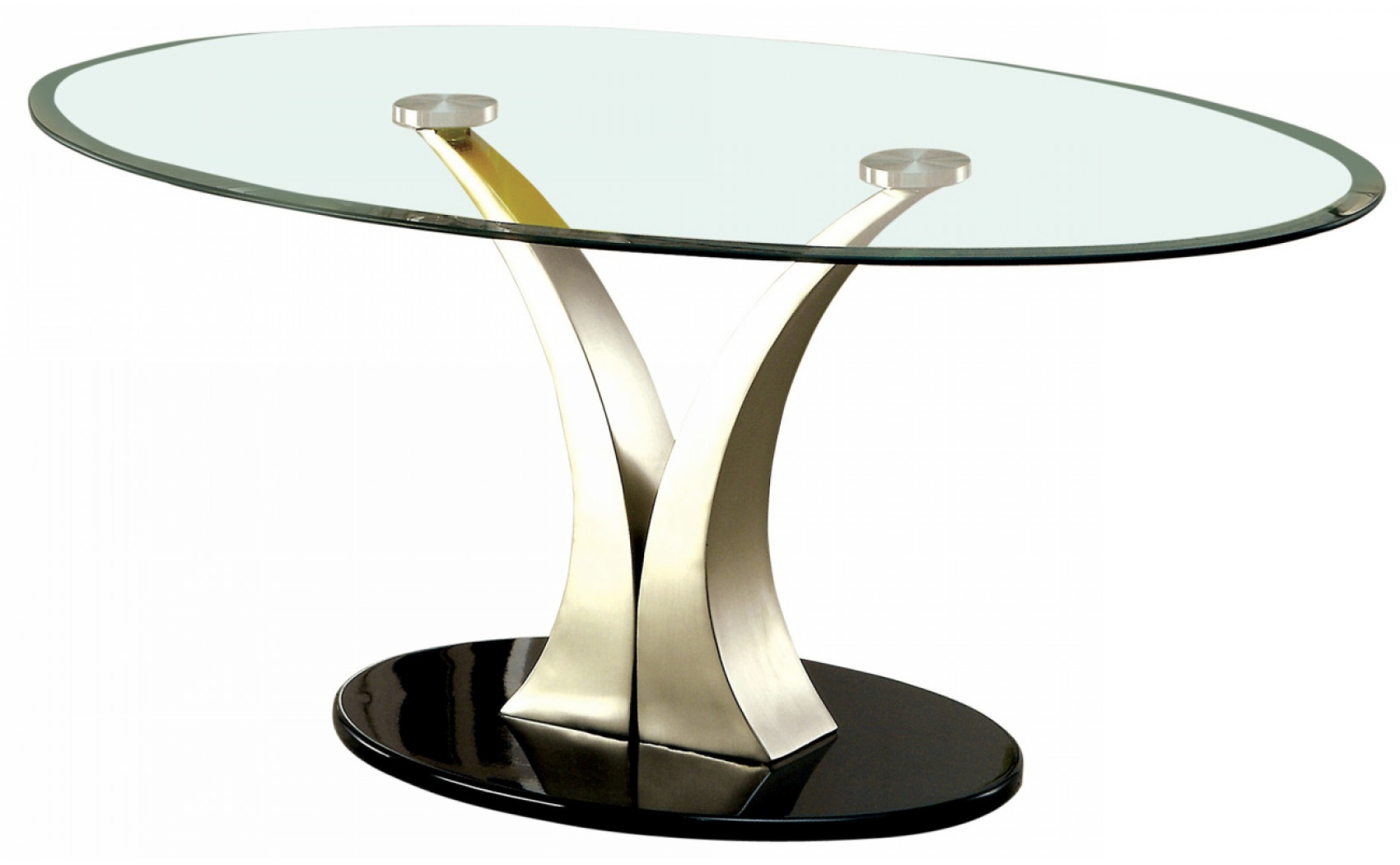 Aman Glass Top Coffee Table