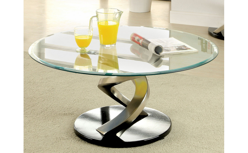 Palomina Glass Top Coffee Table