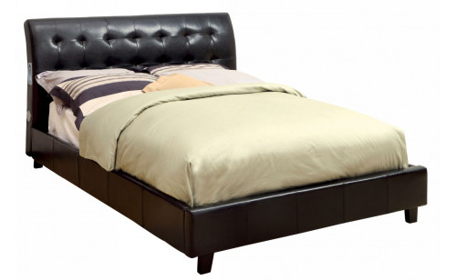 Teflo Leatherette Platform Bed
