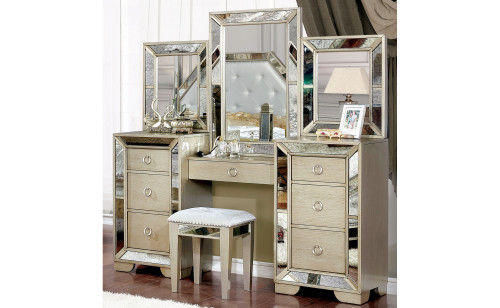 Stolte Glam 7-Drawer Vanity Set Stolte Glam 7-Drawer Vanity Set