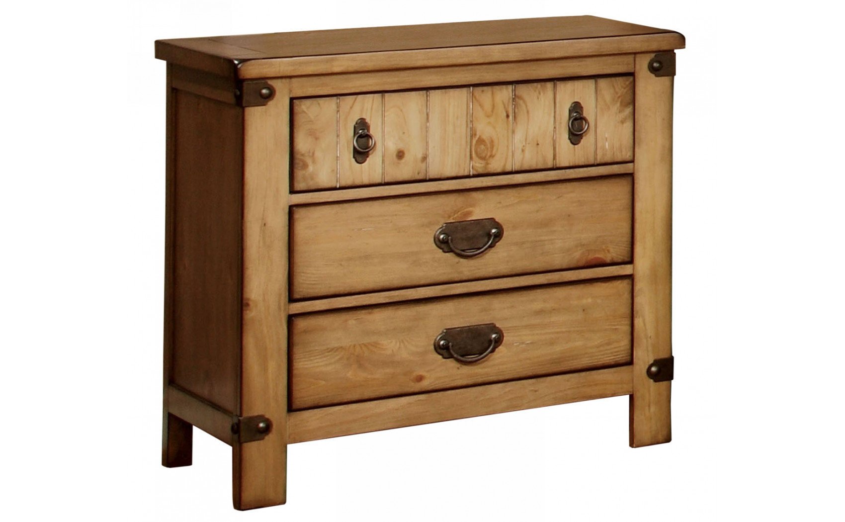 Manis Cottage Nightstand with USB Outlet